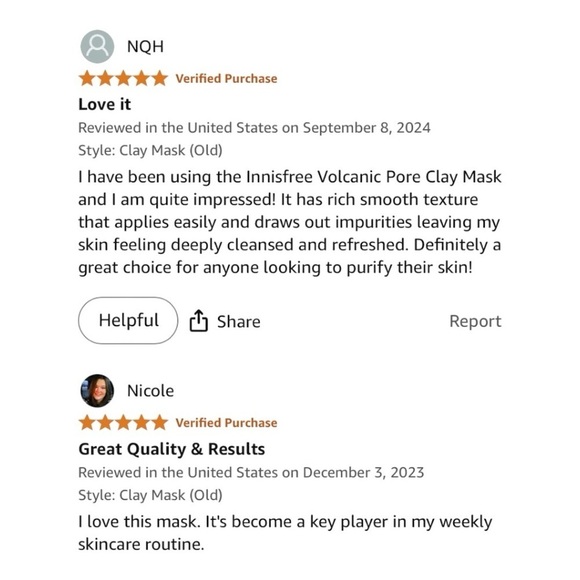 Innisfree Pore Clearing Clay Mousse Facial Mask 2X With Volcanic Clusters - Picture 6 of 8